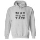 Sikh And Tired Spread Peace Stop Being Racist Print Unisex Unisex Kids & Adult Pullover Hoodie																									